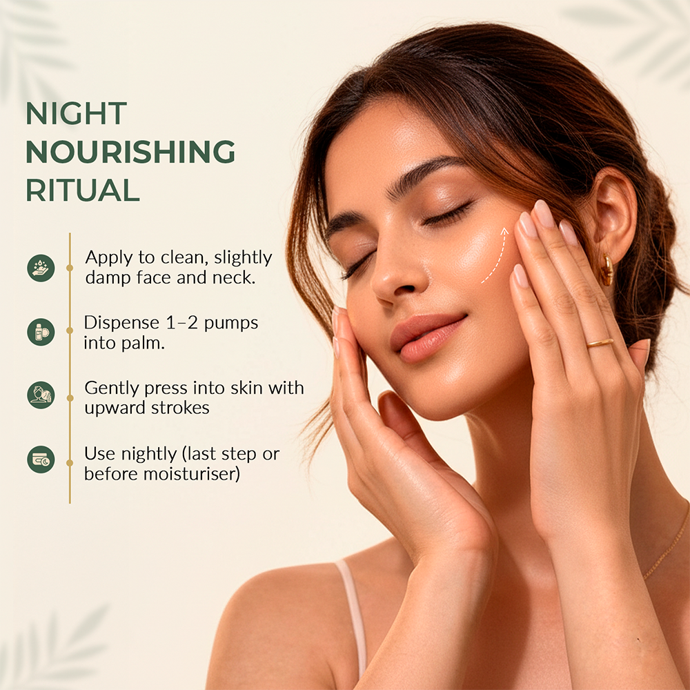 Chamomile Face Oil Serum - Night Renewal for Hydrated, Youthful Glow-4
