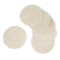 Natural Loofah Face Exfoliating Scrubber Pads - 6 Count (1 Pack)-0