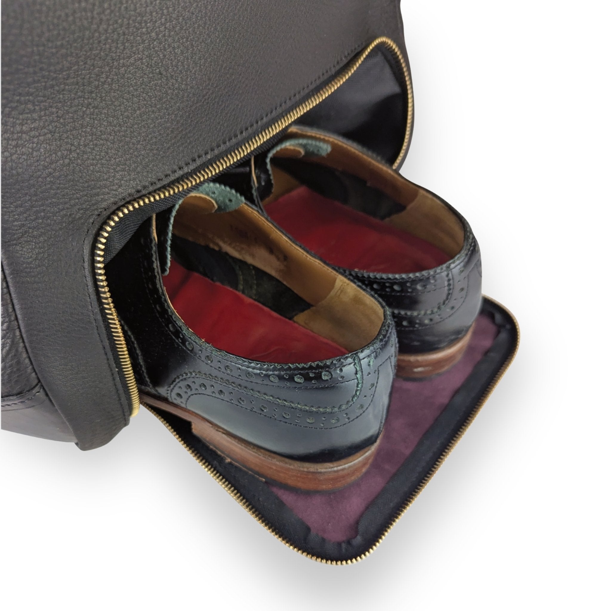 Ultimate Apple Tech Leather Weekender Bag-4