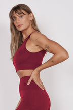 Alice Petite Magenta Seam Free Sports Bra