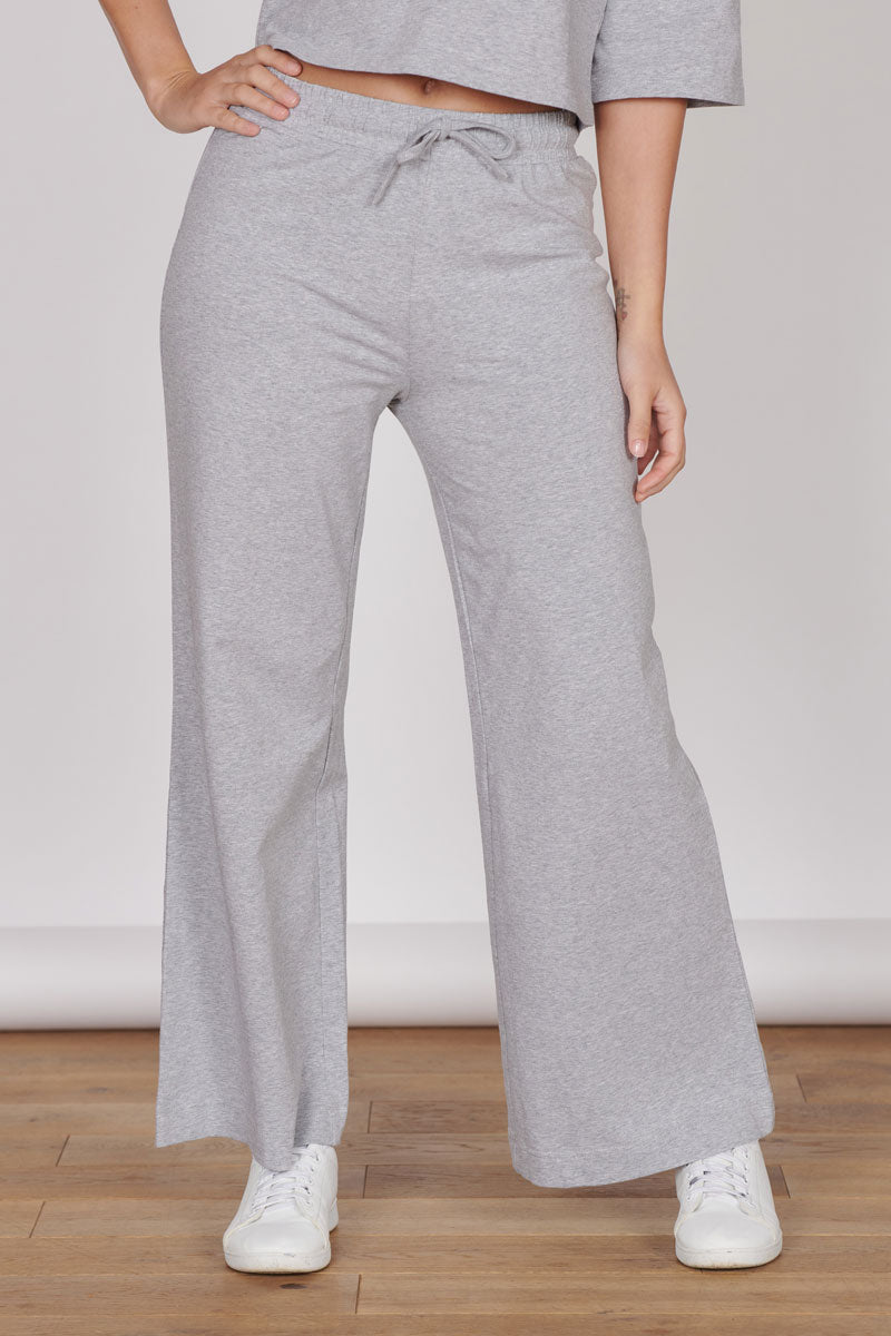 Harper Grey Marl Soft Touch Lounge Trousers-0