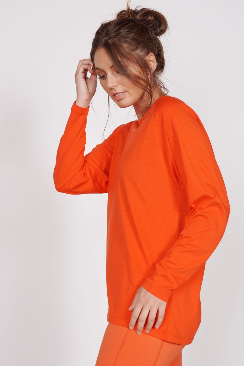 Nora Red Lightweight Training Top-2