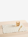 Beige Linen Table Placemat Set-0