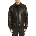 Men’s Black Leather Jacket – Classic Style-0