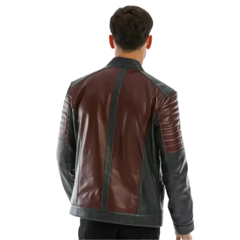 Men’s Lamb Leather Winter Biker Jacket-1