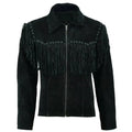Men's Suede Leather Western Jacket-0