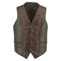 Men’s Vintage Leather Vest-0