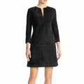 Women’s Nubuck Leather Mini Party Dress-1