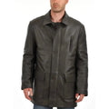 Men’s Premium Leather Car Coat-0