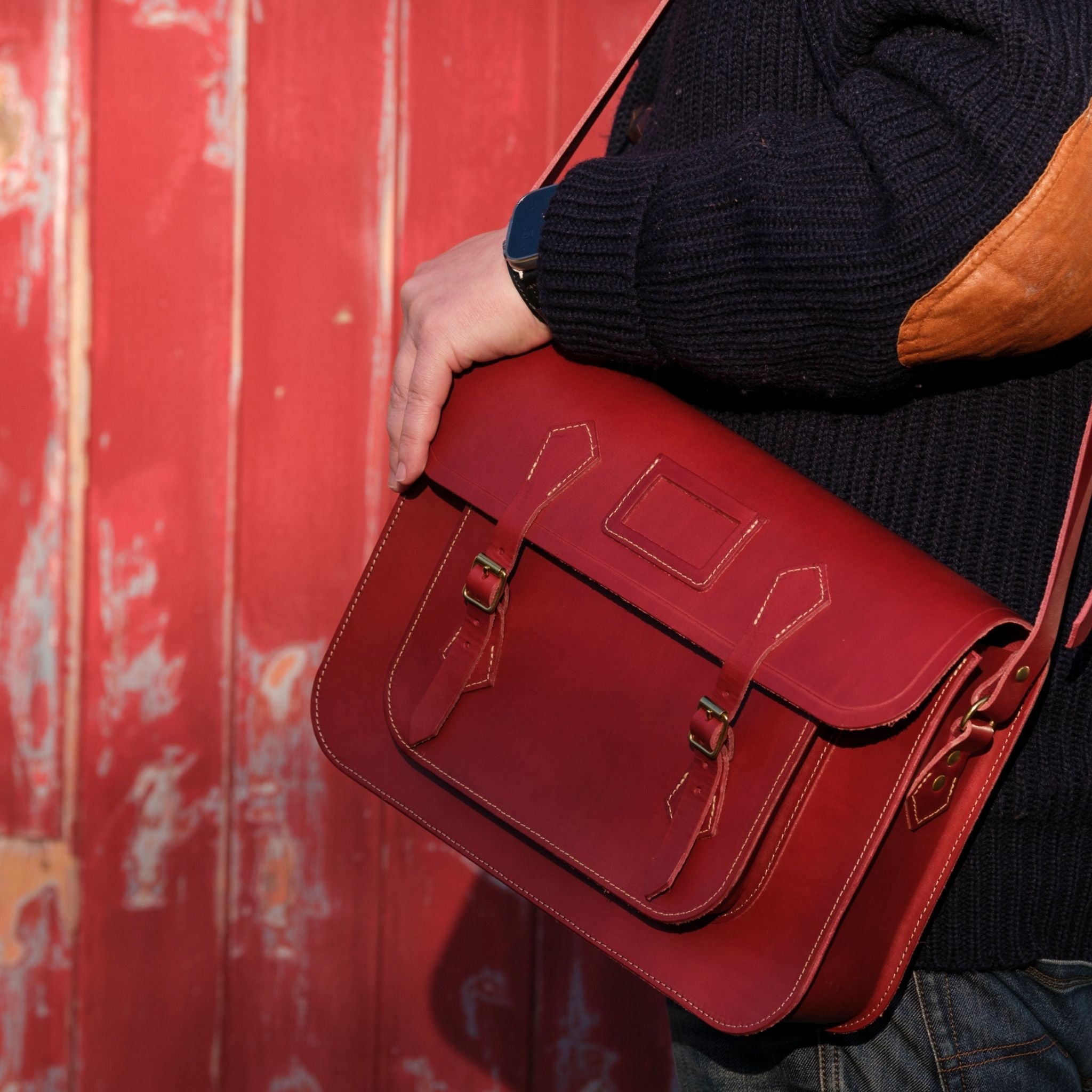 Leather Satchel-3