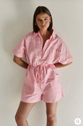 Pink Cotton Jumpsuit-0