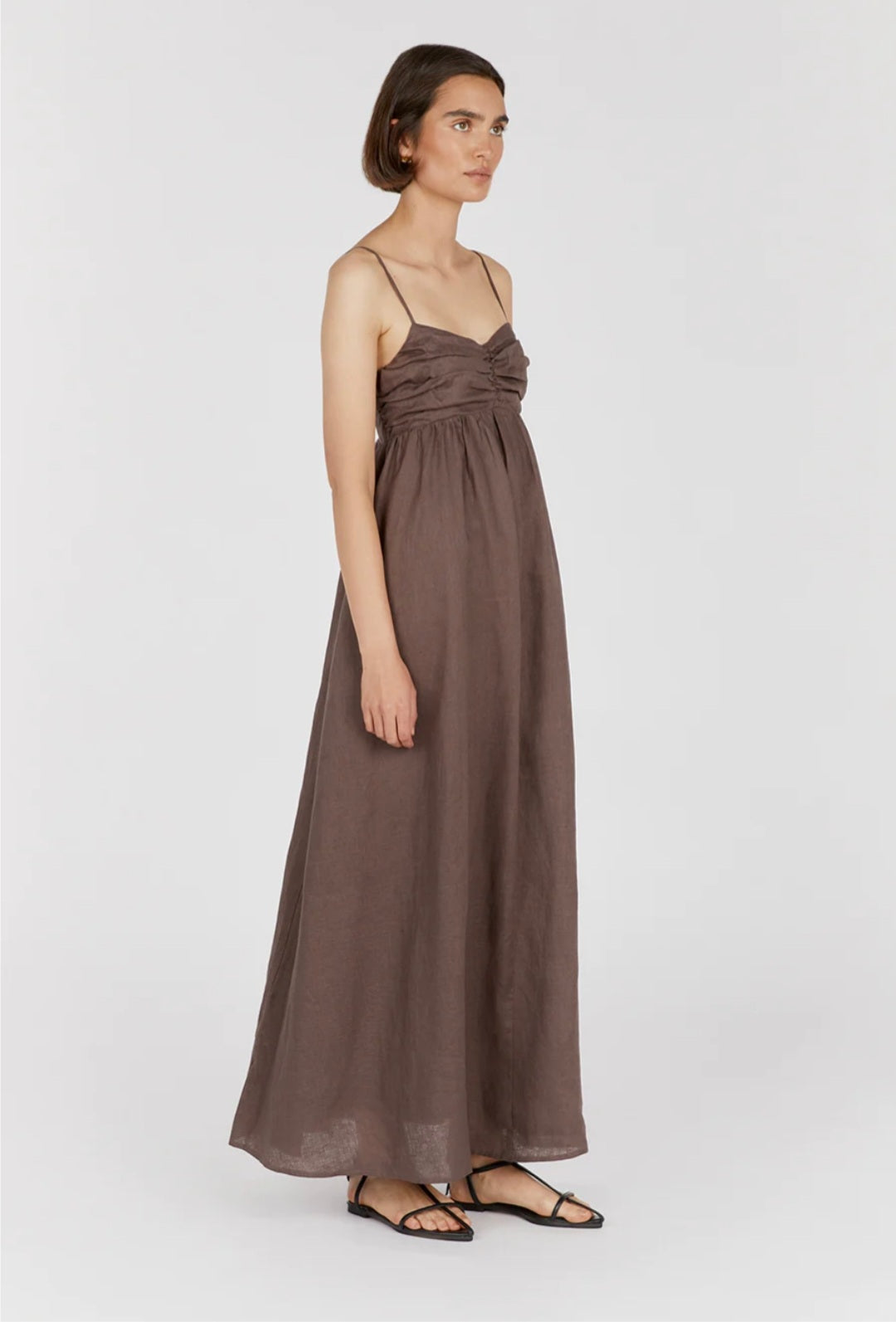 Brown Linen Dress (Copy)-4
