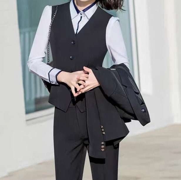 The black edit 3-piece pantsuit-3