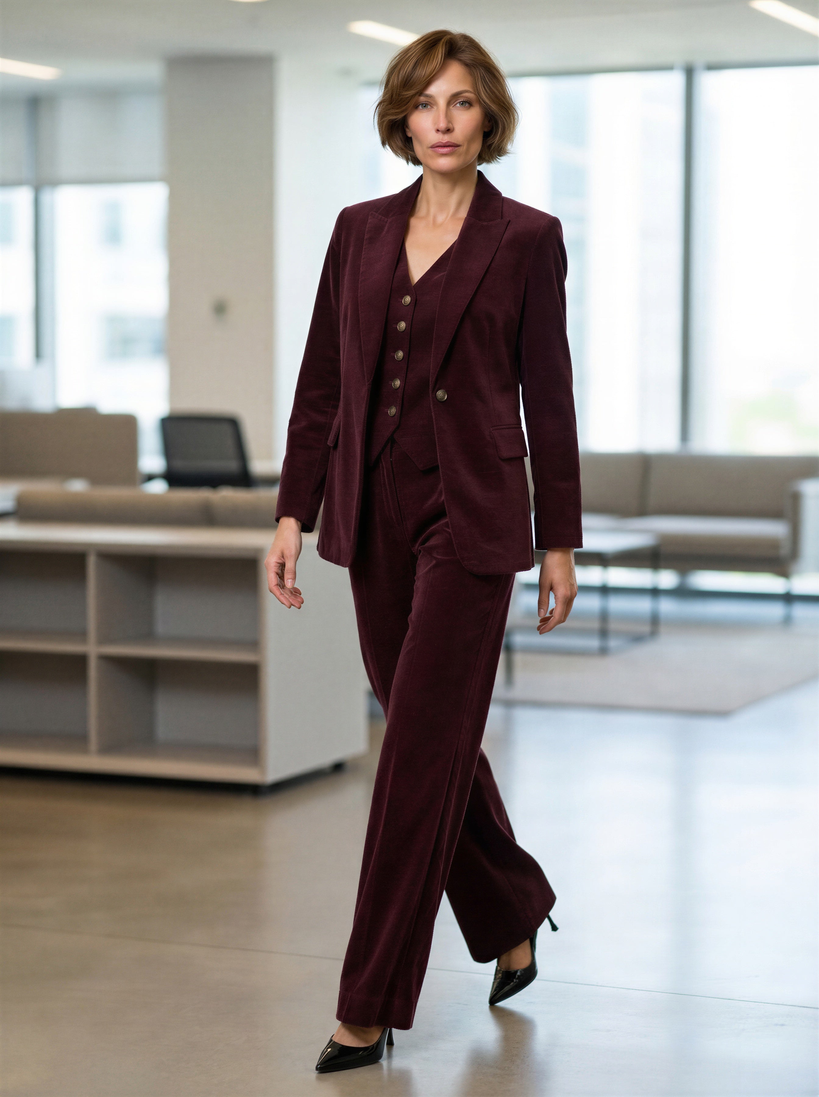 The Velvet Tailored Three-Piece Suit-0