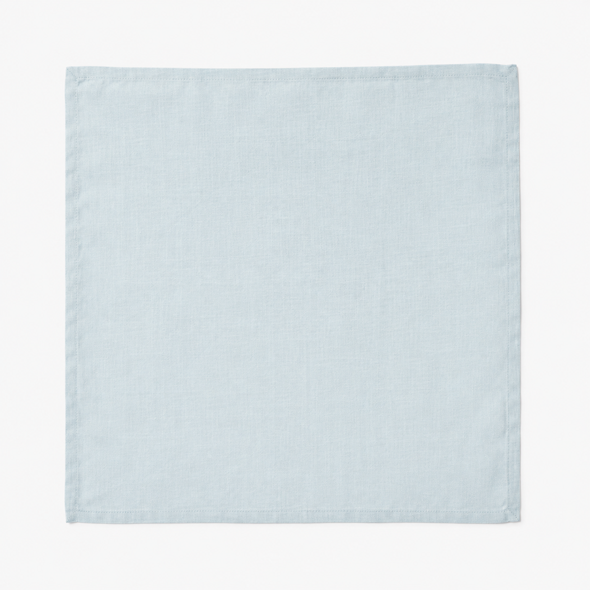 Powder Blue Linen Napkin Set-2