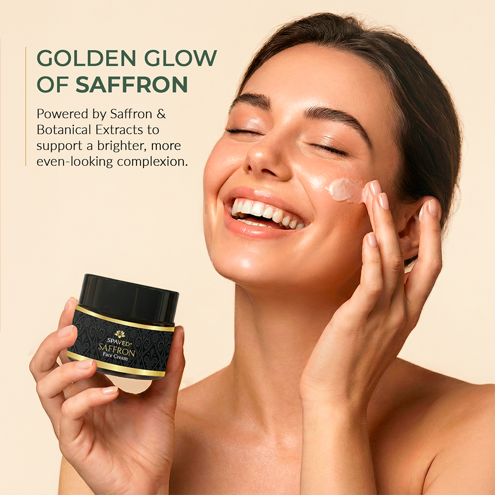Saffron Face Cream - Skin Brightening & Hydrating Solution-4