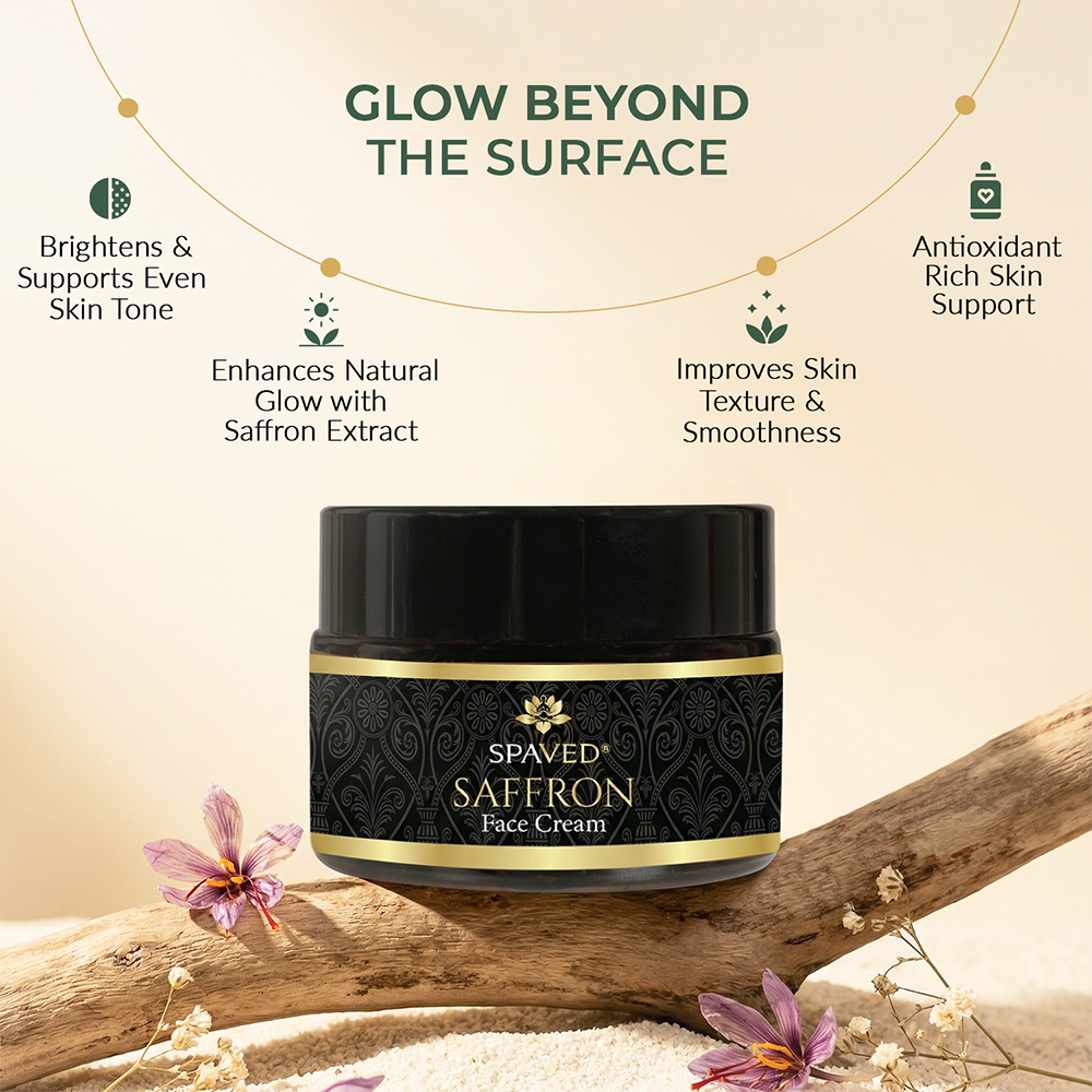 Saffron Face Cream - Skin Brightening & Hydrating Solution-2
