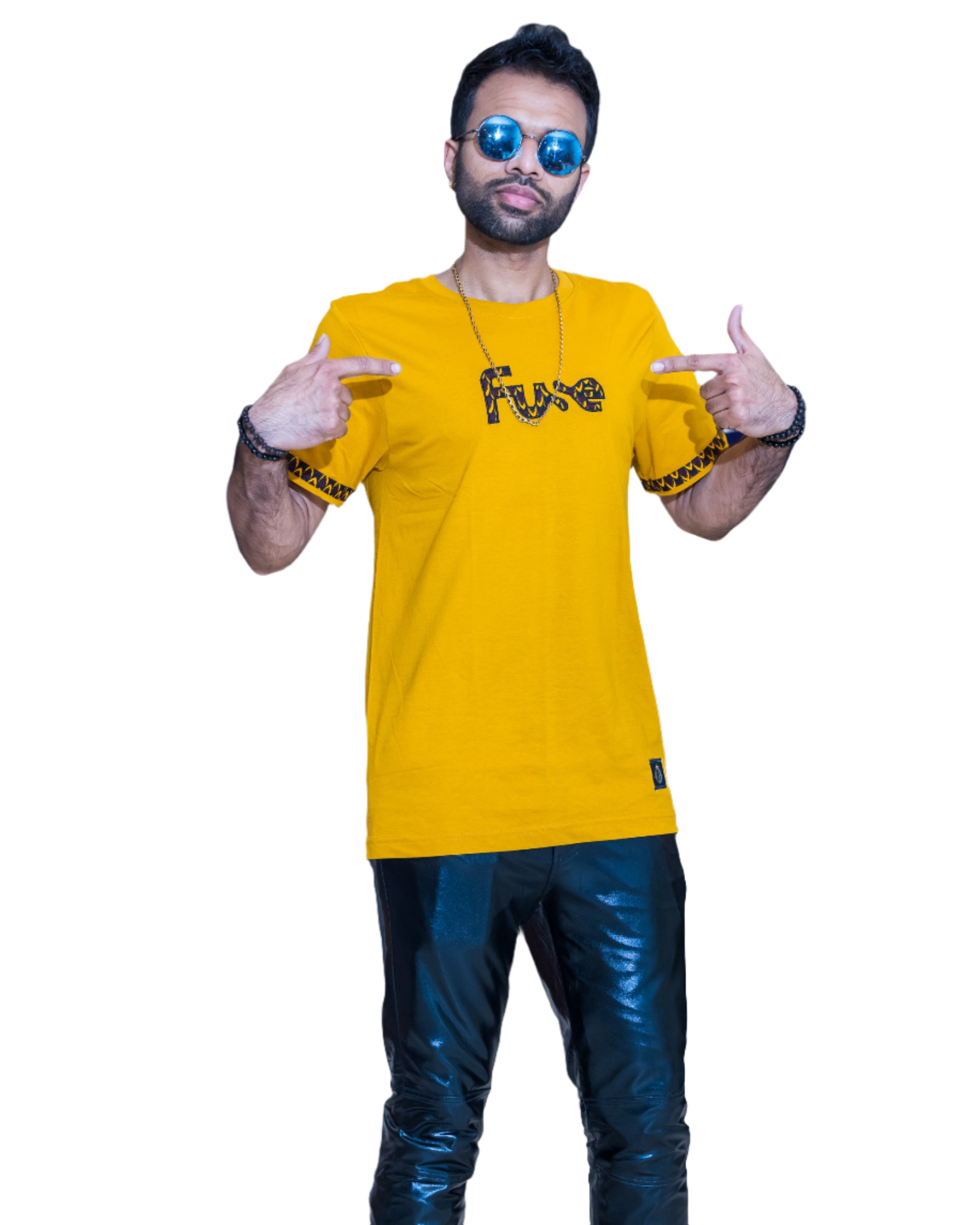 Short Sleeve T-Shirt Yellow-0