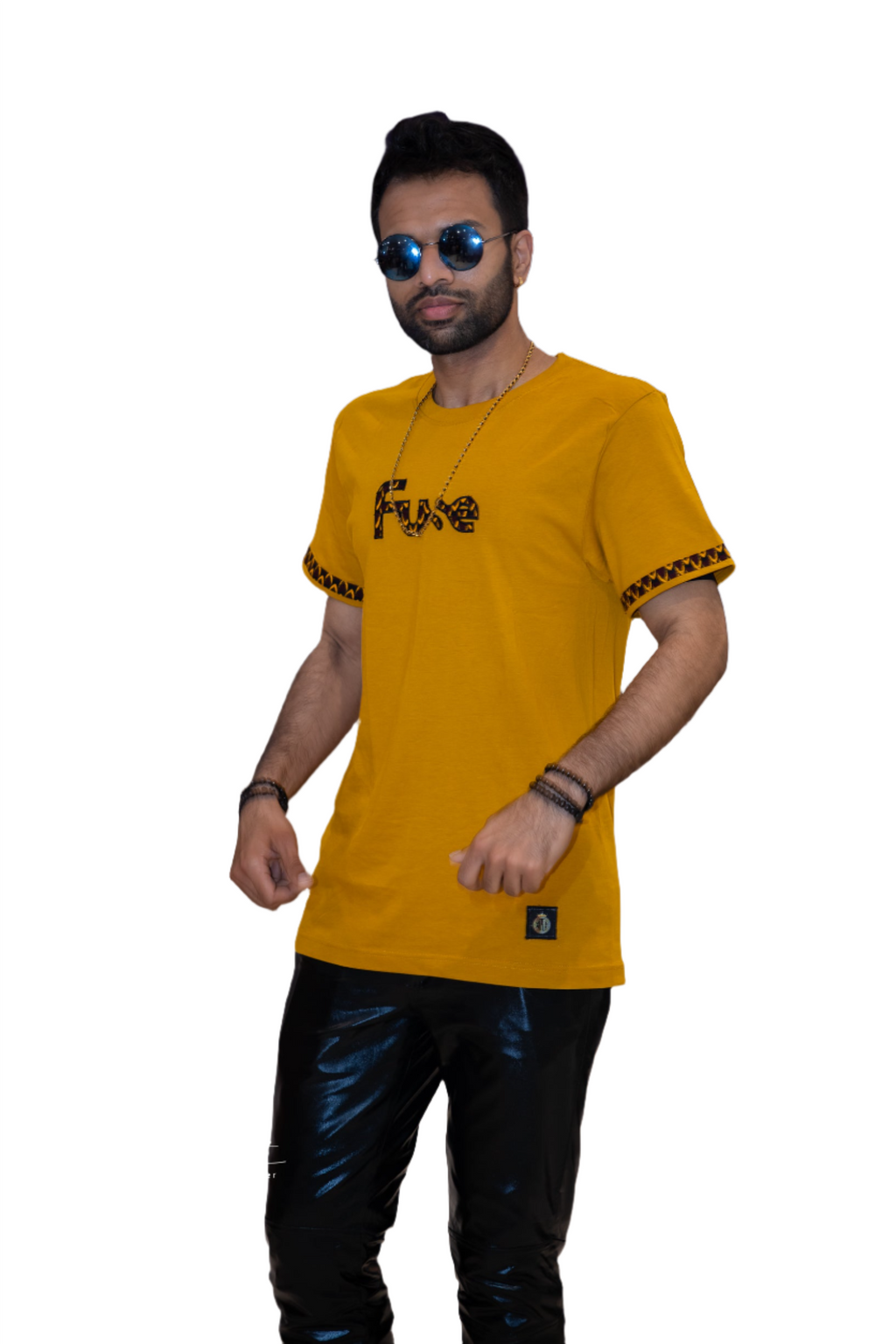 Short Sleeve T-Shirt Yellow-1