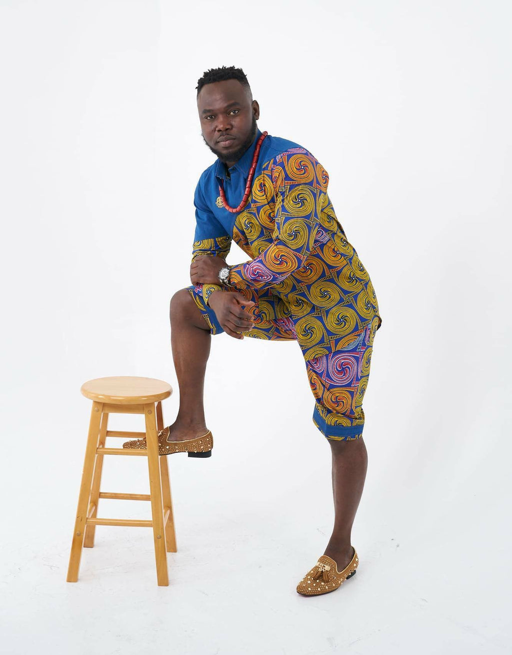 African Fashion Shirt & Top | Orion Ankara Print-0