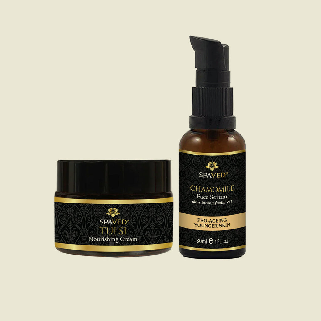 Tulsi & Chamomile - Timeless Radiance Anti-Aging Duo-0