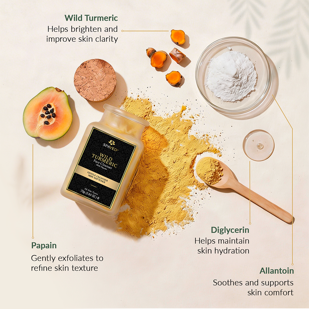Wild Turmeric Face Cleanser - For a Brighter Smoother Complexion-2
