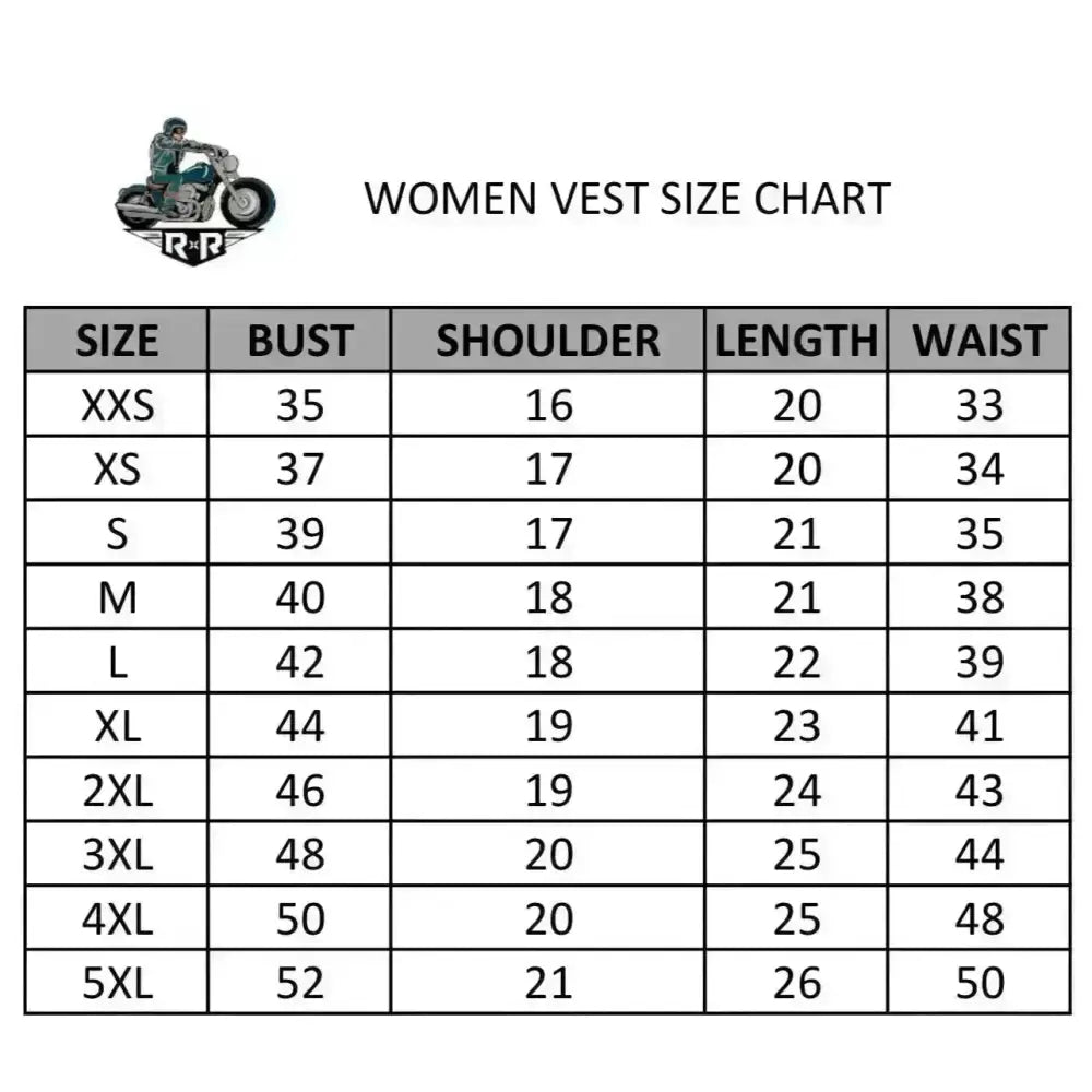 Women’s Belted Leather Motorcycle Vest-2